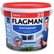 Краска фасадная 11л (14,0 кг), MAV FLAGMAN 31 (МАВ ФЛАГМАН 31)